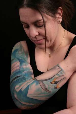 Tattoos - Stephane Chaudesaigues - ANTARCTICA st�phane chaudesaigues. tattoo. tatouage.paris. avignon.